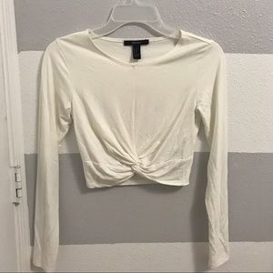 cropped knot long sleeve ⚡️